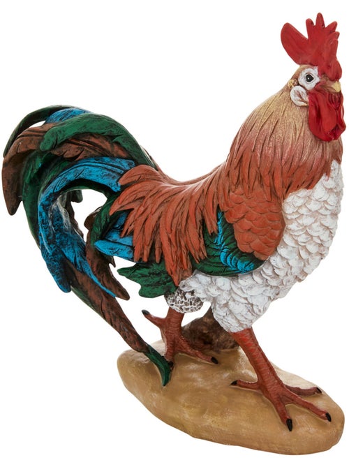 Statuette coq H30,5cm ISAC - Kiabi