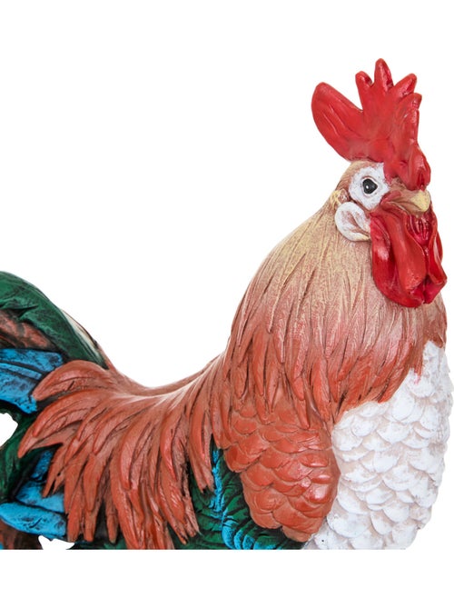 Statuette coq H30,5cm ISAC - Kiabi