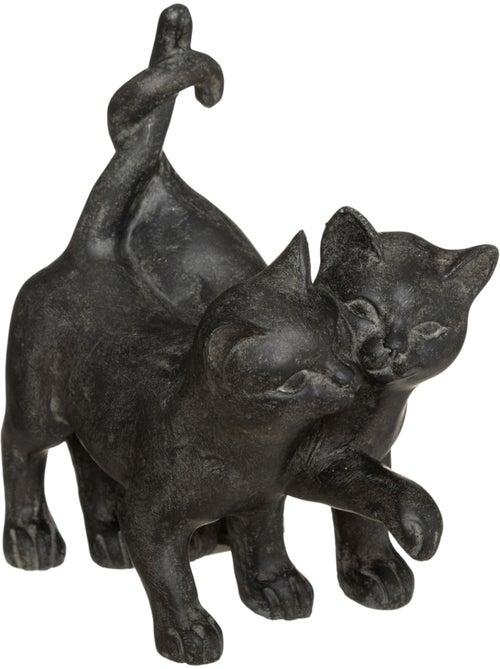Statuette COUPLE CHATONS - Kiabi
