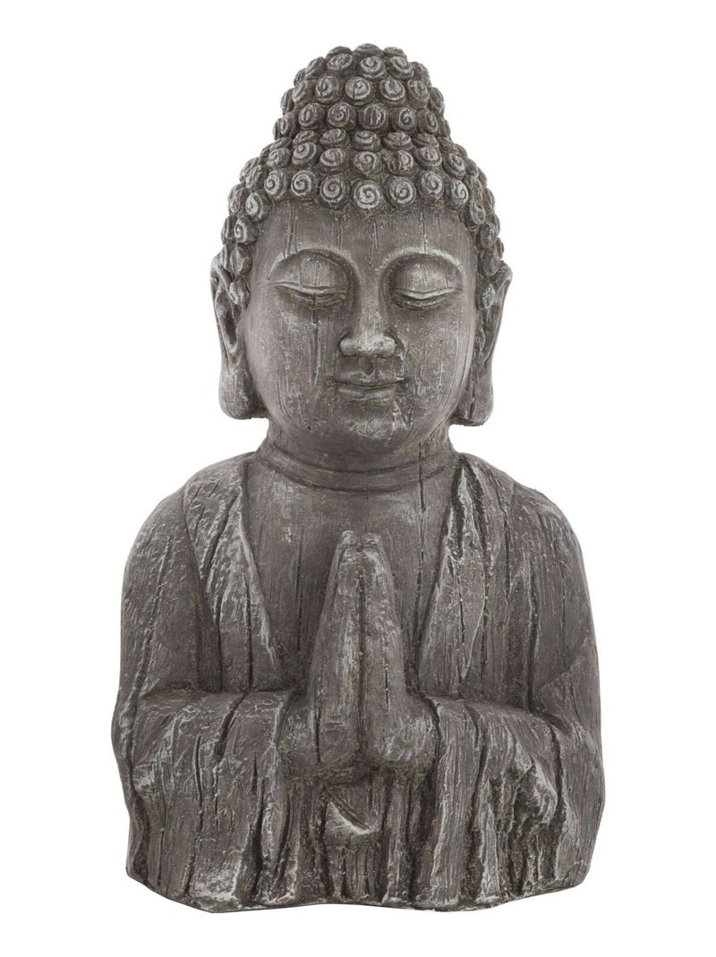 Statuette de bouddha décoration zen JAYAN Gris - Kiabi