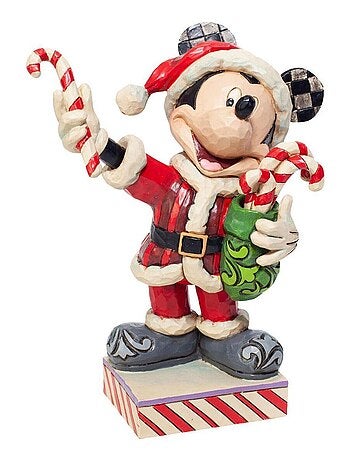 Statuette de Collection Candy Canes Mickey