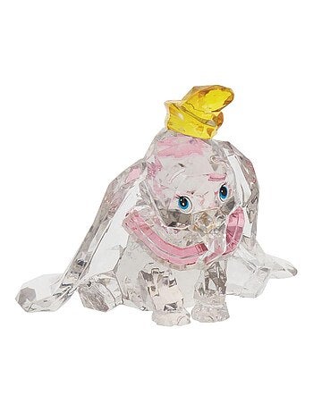 Statuette de collection Dumbo en acrylique facetté