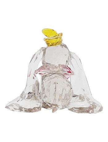 Statuette de collection Dumbo en acrylique facetté