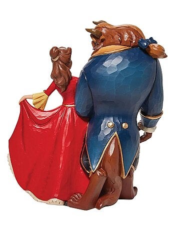 Statuette de collection La Belle et La Bête Noël
