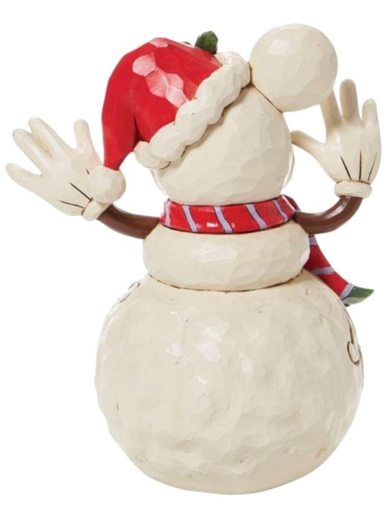 Statuette de Collection Mickey Snowman Beige - Kiabi