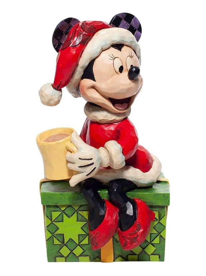 Statuette de Collection Minnie Noël Multicolore - Kiabi