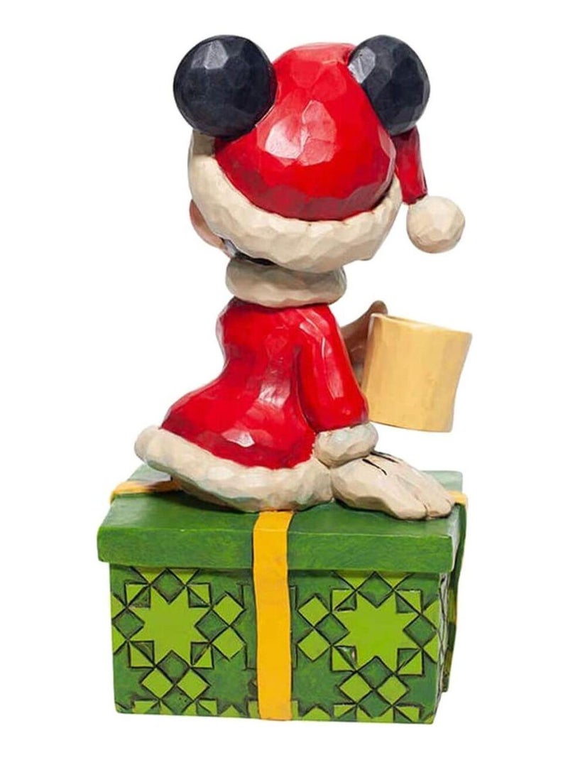 Statuette de Collection Minnie Noël Multicolore - Kiabi