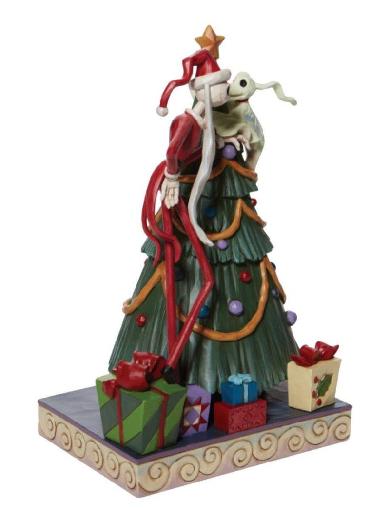 Statuette de Collection Santa Jack Skellington - The Nightmare Vert - Kiabi