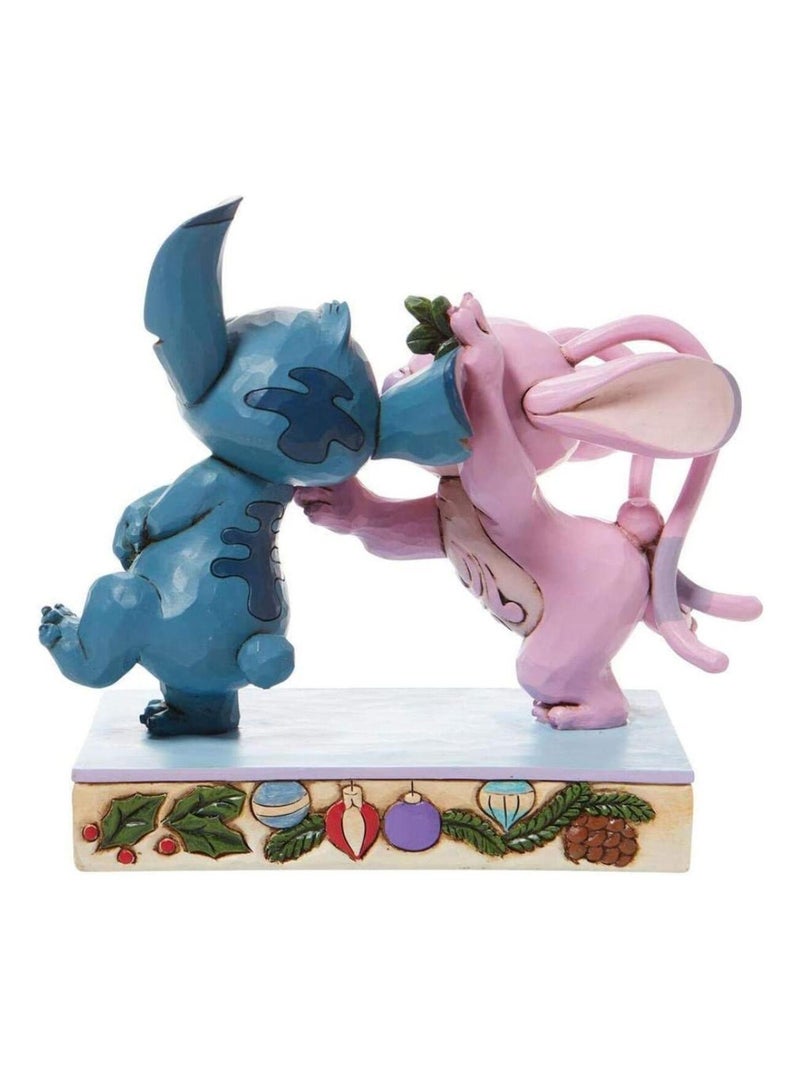 Statuette de collection Stitch et Angel Bleu - Kiabi