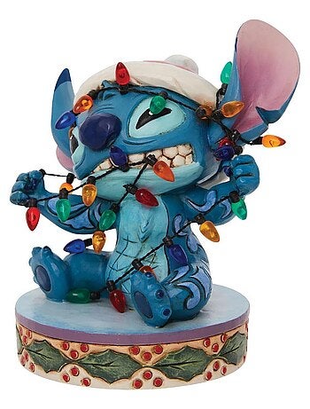 Statuette de collection Stitch Noël