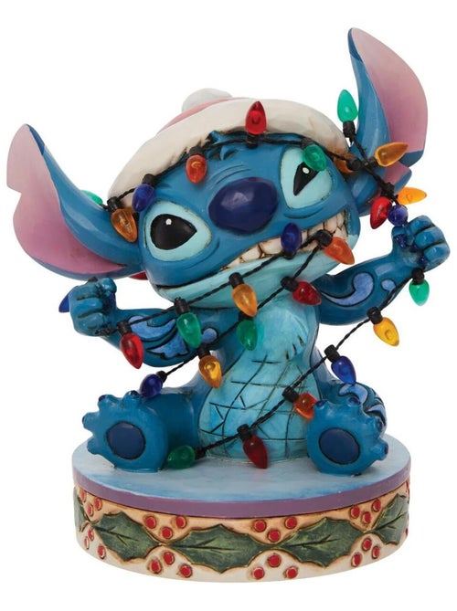 Statuette de collection Stitch Noël - Kiabi