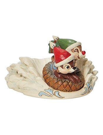 Statuette de Collection Tic et Tac dans la Neige