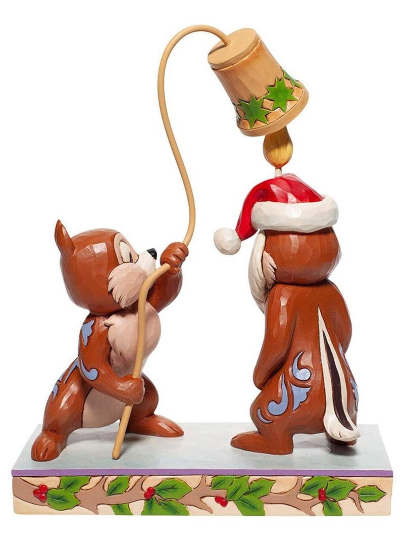 Statuette de Collection Tic et Tac Noël Multicolore - Kiabi