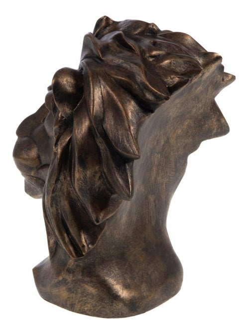 Statuette de décoration tête de lion - Kiabi