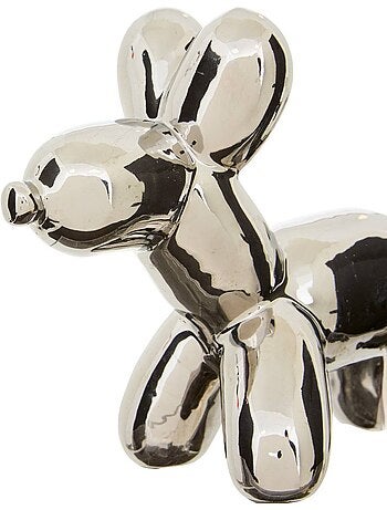 Statuette déco chien pop art H13.5cm THEO