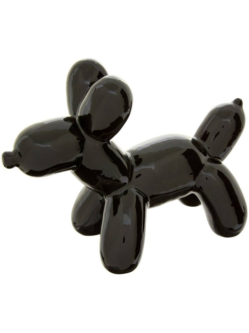 Statuette déco chien pop art H13.5cm THEO Noir - Kiabi