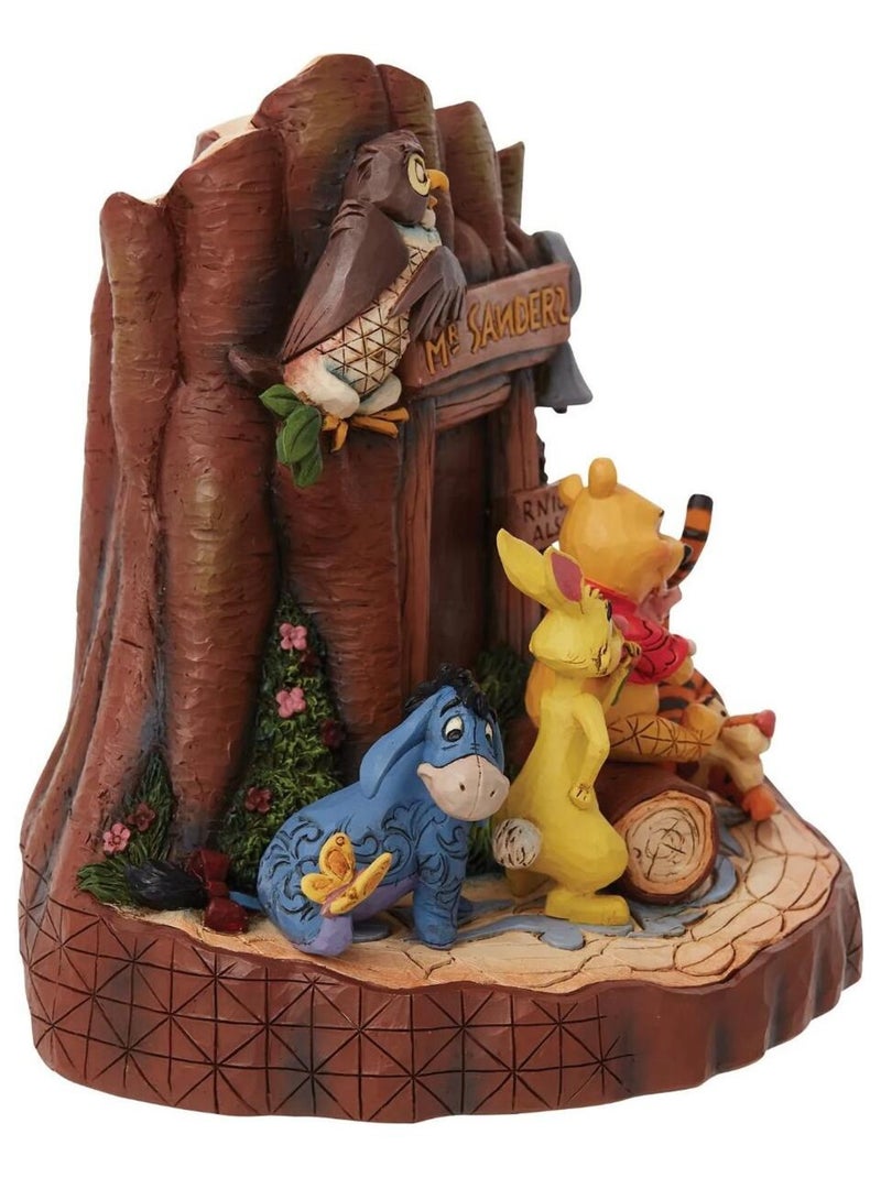 Statuette Disney Traditions Winnie l'Ourson et ses Amis Multicolore - Kiabi