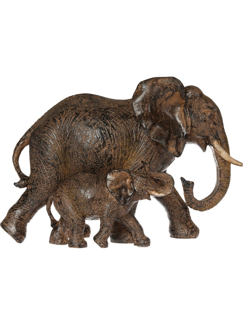 Statuette ÉLÉPHANT gris anthracite - Kiabi