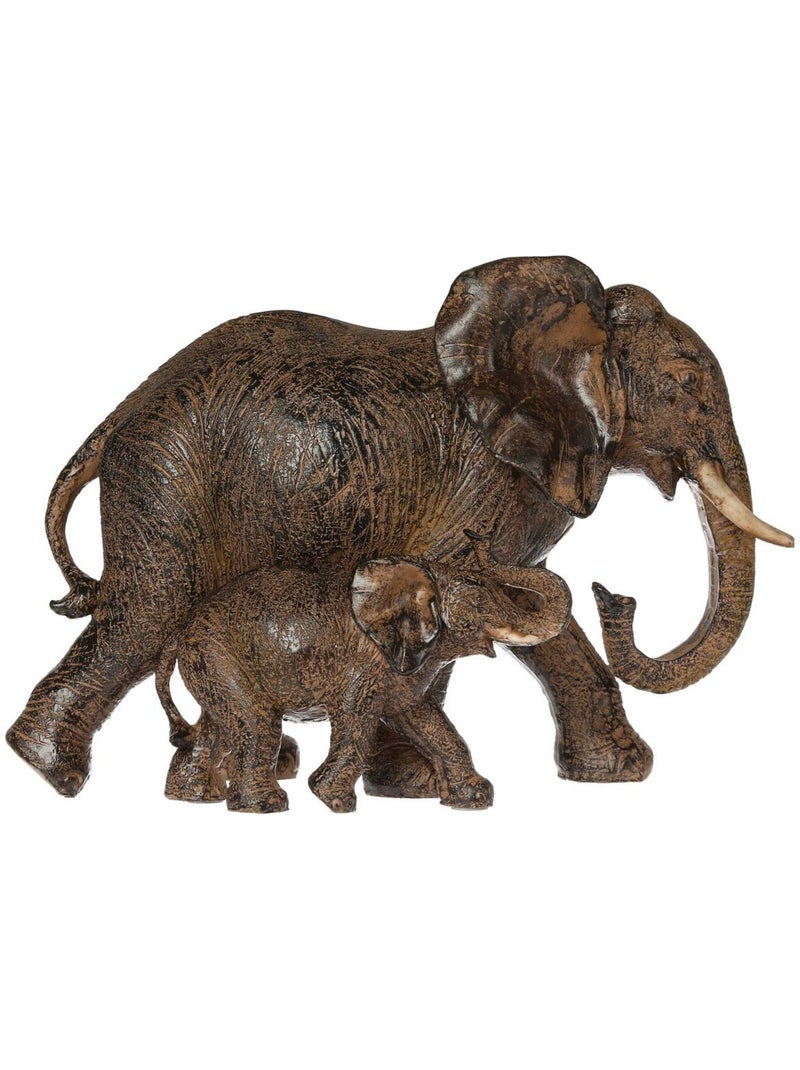 Statuette ÉLÉPHANT Marron - Kiabi
