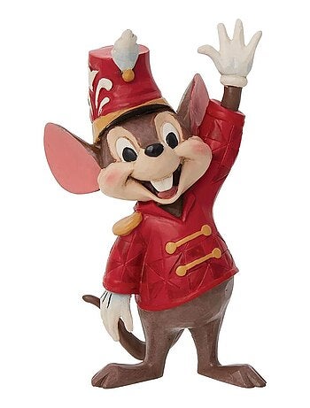 Statuette en résine aspect bois timothée