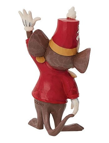 Statuette en résine aspect bois timothée