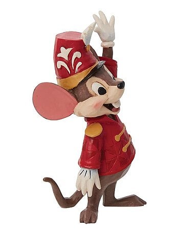 Statuette en résine aspect bois timothée