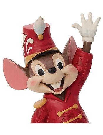 Statuette en résine aspect bois timothée