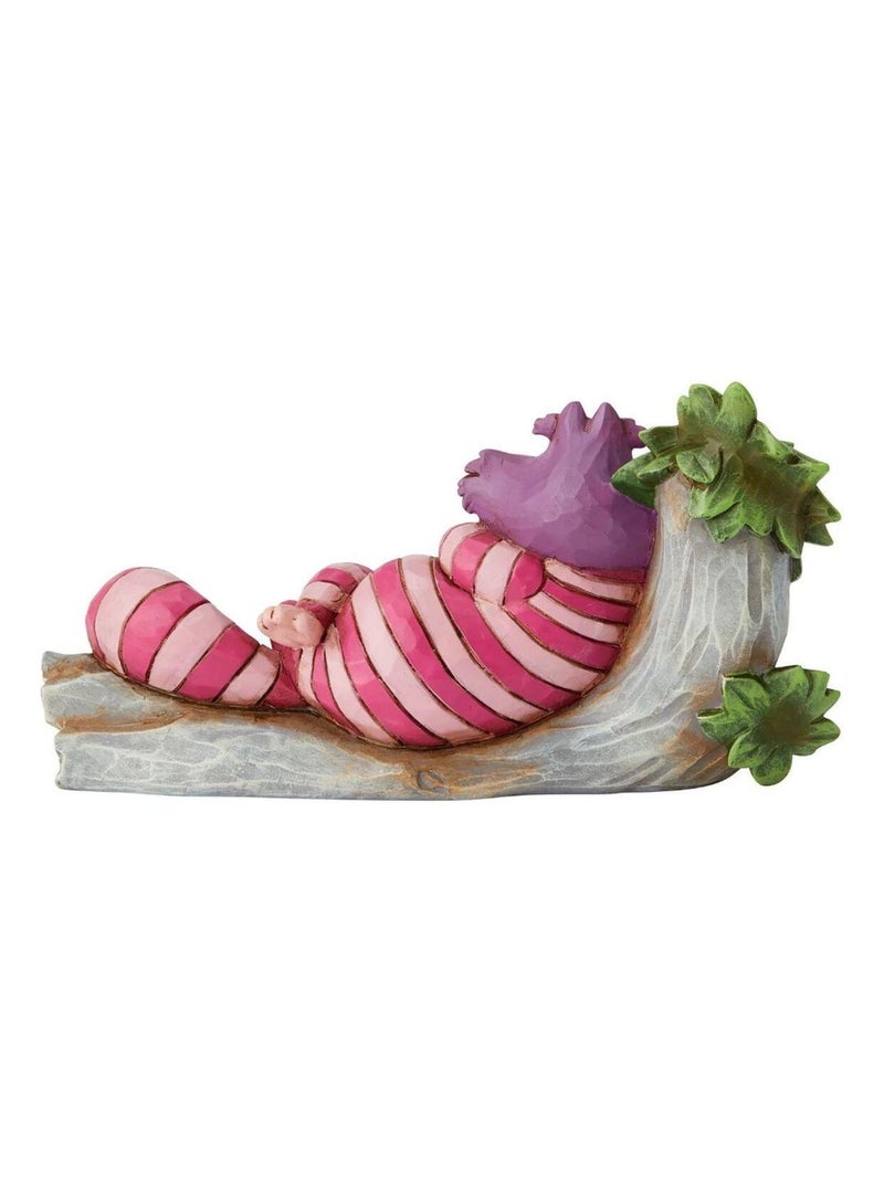Statuette en résine de collection Le Chat de Cheshire Rose - Kiabi