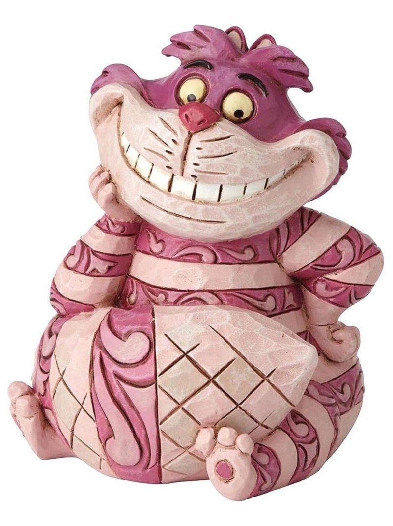 Statuette en résine de collection Le Chat de Cheshire Rose - Kiabi