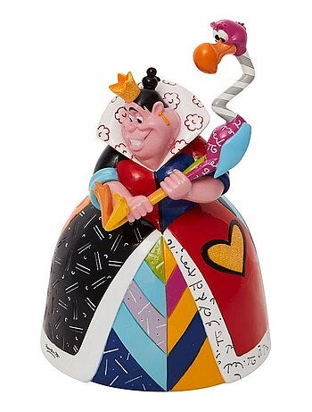 Statuette en résine de collection Reine de Cur By Britto