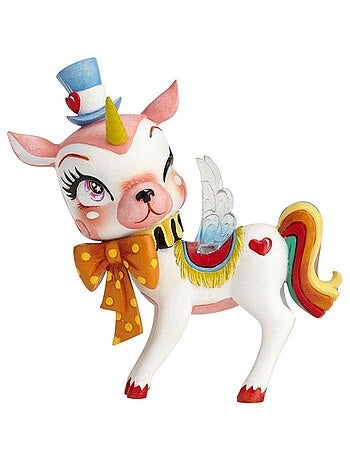Statuette licorne blanche par Miss Mindy