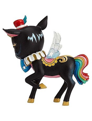 Statuette licorne noire par Miss Mindy