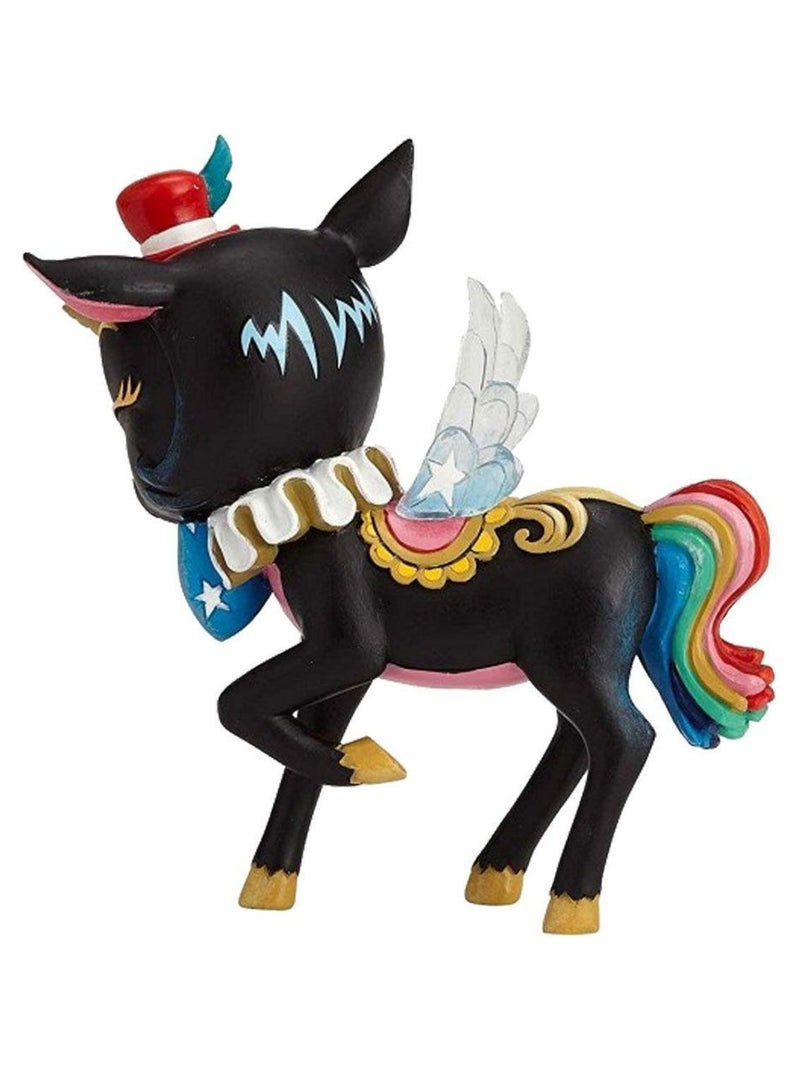 Statuette licorne noire par Miss Mindy Noir - Kiabi
