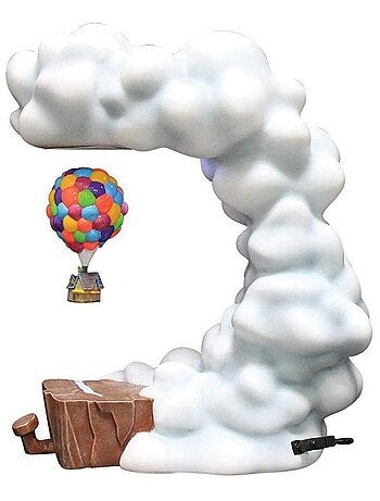 Statuette lumineuse là haut lévitation