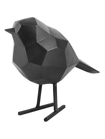 Statuette oiseau en poly résine ORIGAMI