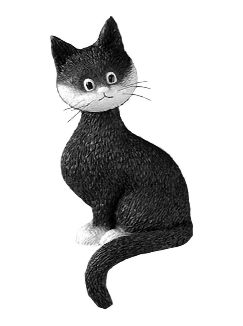 Statuette Précieuse les chats par Dubout Noir - Kiabi