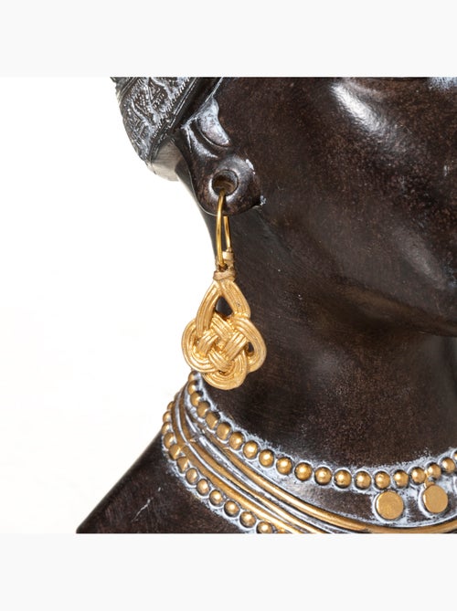 Statuette tête de femme africaine FATOU - Kiabi