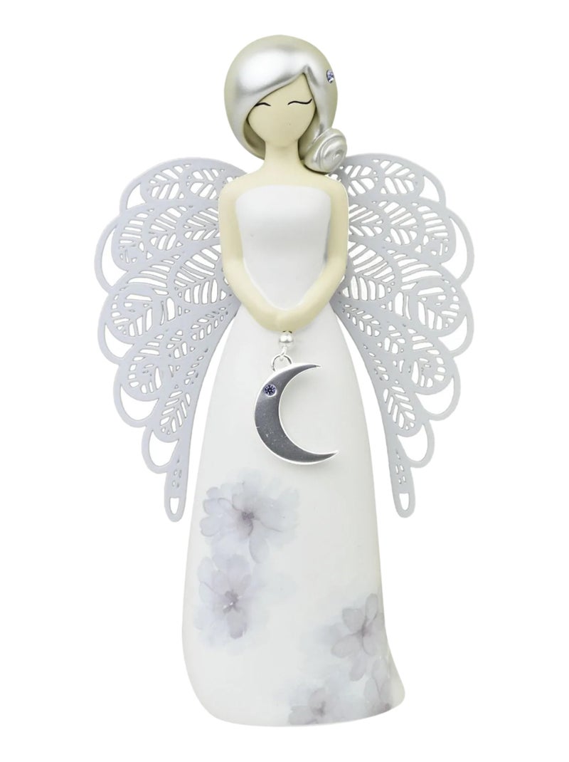 Statuette you are an angel lune Blanc - Kiabi
