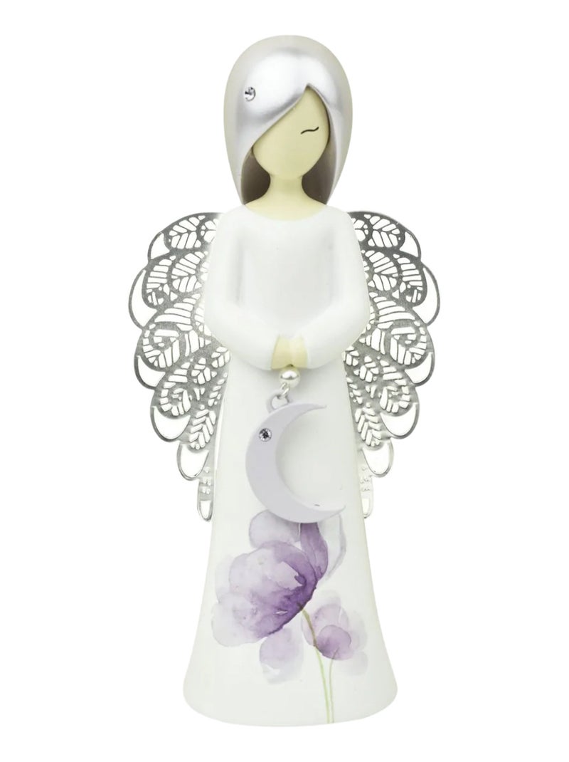 Statuette you are an angel lune Blanc - Kiabi