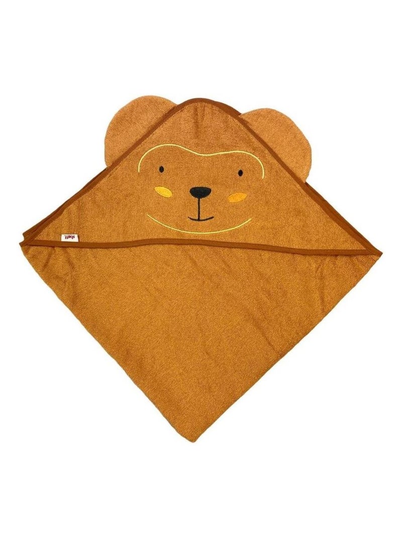Stefano fashion - Cape de bain - Sortie de bain - Singe Marron - Kiabi