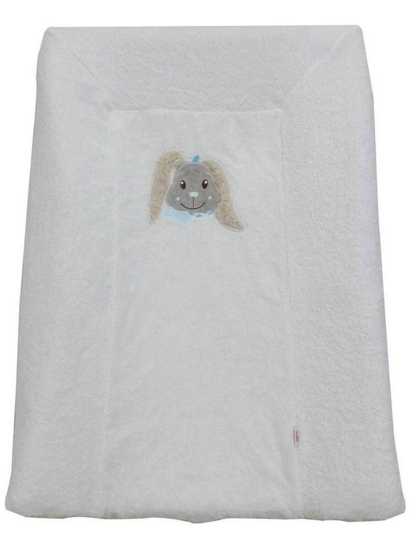 Stefano fashion - Lapin - Housse de matelas à langer Blanc Bleu - Kiabi