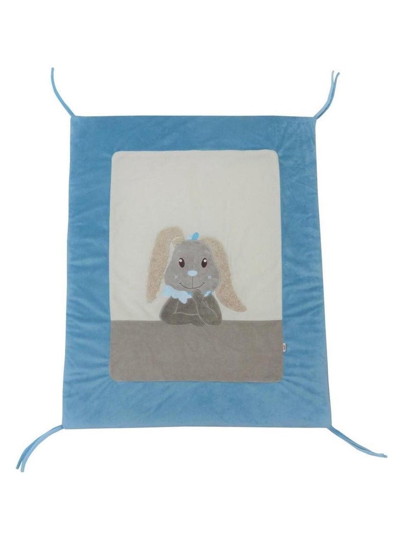 Stefano fashion - Lapin - Tapis de parc Gris Bleu - Kiabi