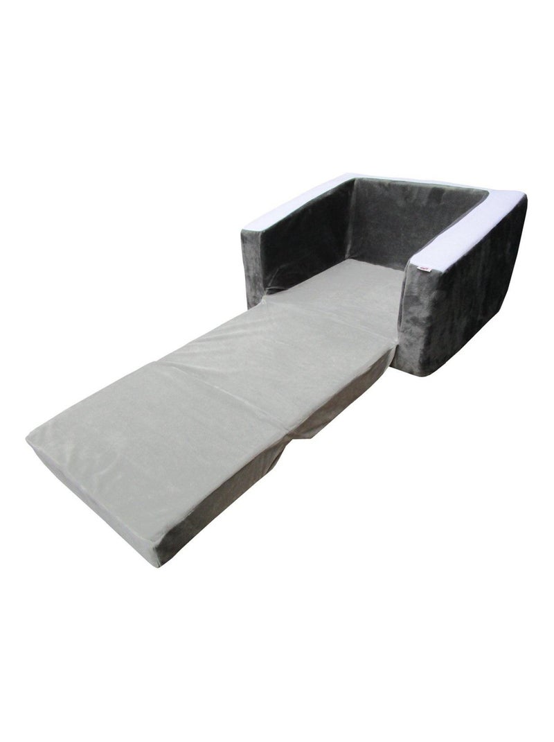 Stefano fashion - Pingouin - fauteuil dépliable - 1 à 3 ans Gris Blanc - Kiabi