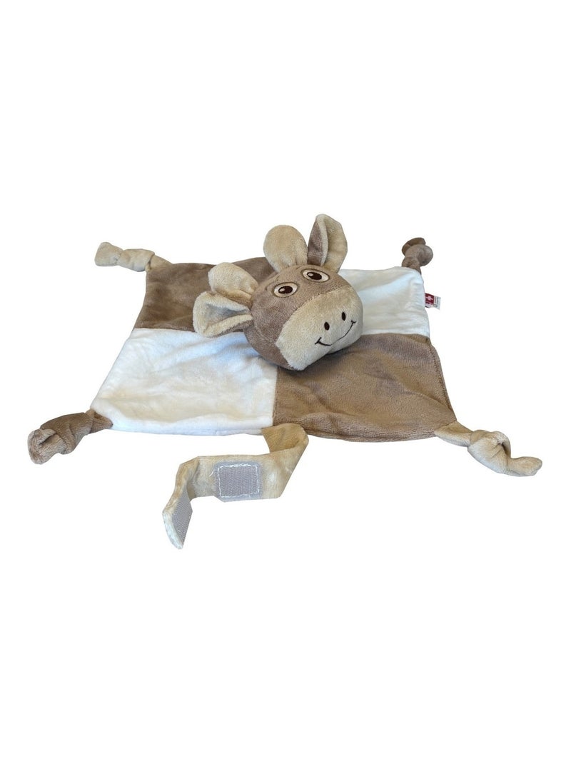 Stefano fashion - Swissy - doudou Blanc Marron - Kiabi