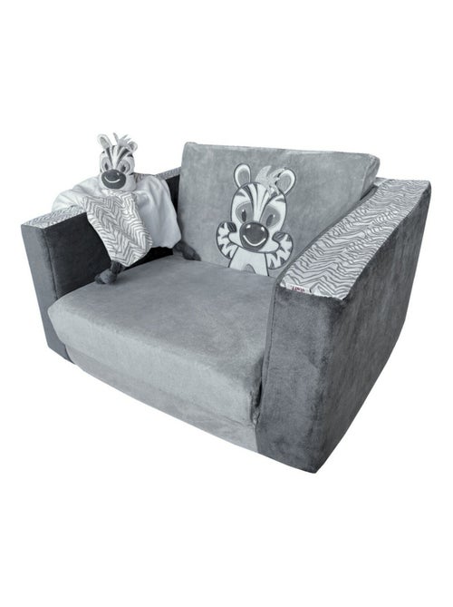 Stefano fashion - Zèbre costaud - fauteuil dépliable en lit - Kiabi