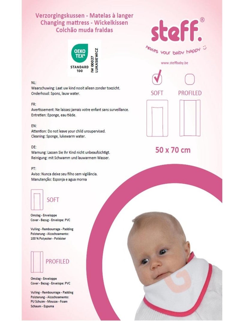 Steff - Matelas à langer - OEKO-TEX® STANDARD 100 Bleu - Kiabi