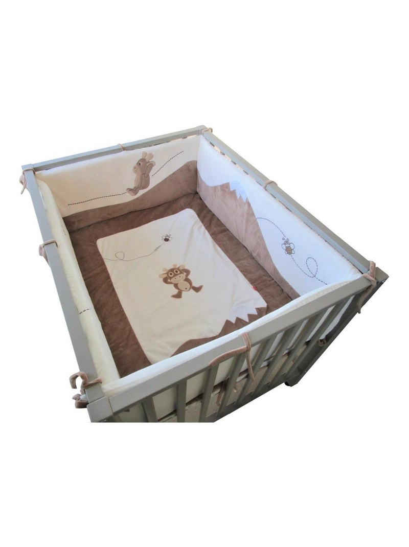 Steff - Swissy - tour de parc Marron - Kiabi