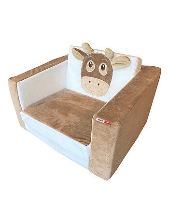 Steff - Swissy - Vache - Fauteuil dépliable en lit - 1 à 3 ans - Kiabi