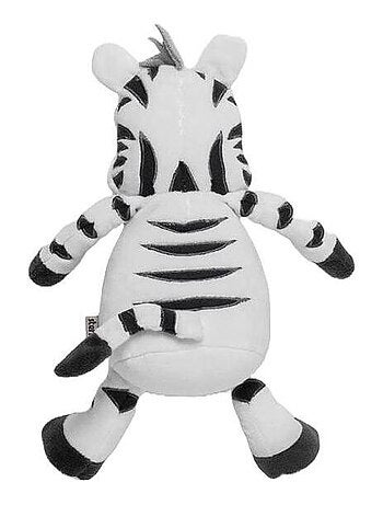 Steff - Zèbre - Peluche veilleuse 25 cm