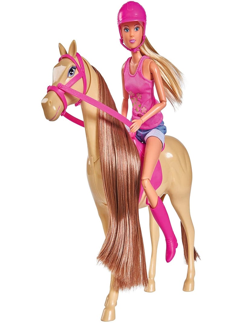 Steffi Love Adorable Cheval Poupée Rose - Kiabi